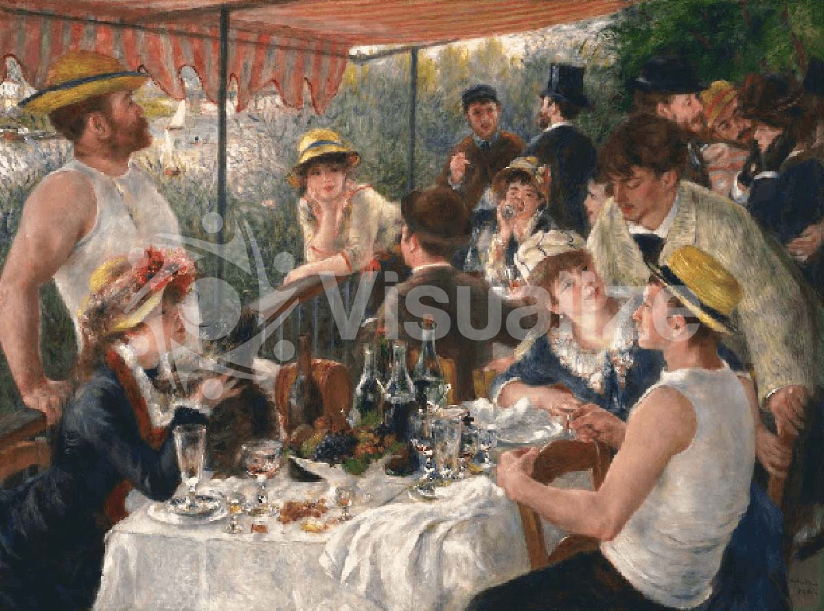 Pierre-August Renoir, Luncheon of the Boating Party, 1880-81